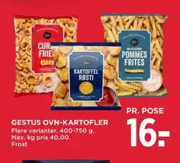 MENY GESTUS OVN-KARTOFLER tilbud