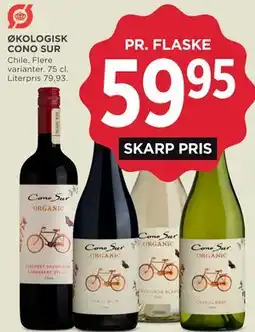 MENY ØKOLOGISK CONO SUR tilbud