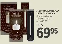 MENY ASP-HOLMBLAD LED BLOKLYS tilbud