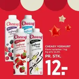 MENY CHEASY YOGHURT tilbud