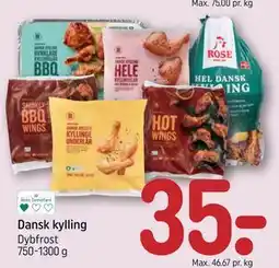 REMA 1000 Dansk kylling tilbud