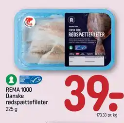 REMA 1000 REMA 1000 Danske rødspættefileter tilbud