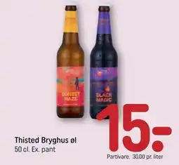 REMA 1000 Thisted Bryghus øl tilbud