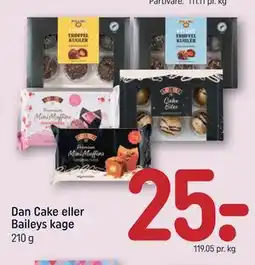 REMA 1000 Dan Cake eller Baileys kage tilbud