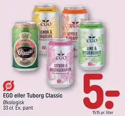 REMA 1000 EGO eller Tuborg Classic tilbud