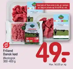 REMA 1000 Friland Dansk kød tilbud