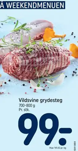 REMA 1000 Vildsvine grydesteg tilbud