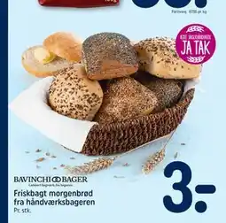 REMA 1000 Friskbagt morgenbrød fra håndværksbageren tilbud