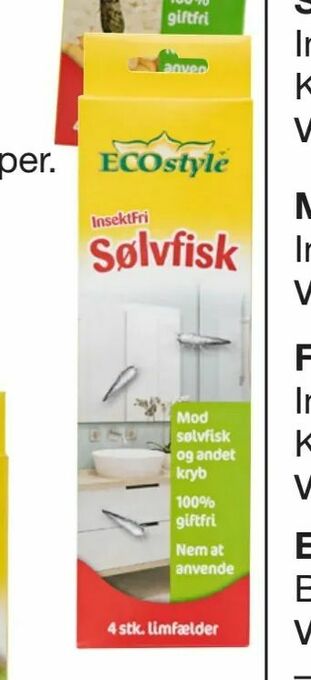 Harald Nyborg InsektFri sølvfisk tilbud
