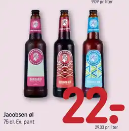 REMA 1000 Jacobsen øl tilbud