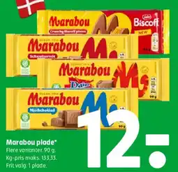 Coop 365 Marabou plade tilbud
