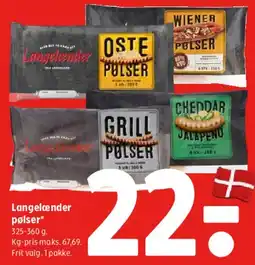 Coop 365 Langelænder pølser tilbud