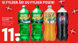 Coop 365 Faxe Kondi eller Pepsi Max tilbud