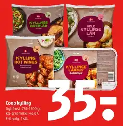 Coop 365 Coop kylling tilbud