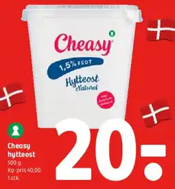 Coop 365 Cheasy hytteost tilbud