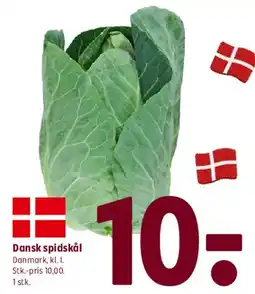 Coop 365 Dansk spidskål tilbud