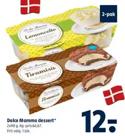 Coop 365 Dolce Mamma dessert (2-pak) tilbud