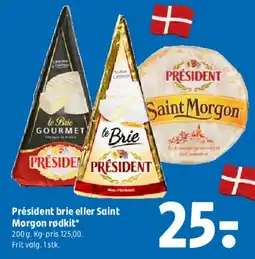Coop 365 Président brie eller Saint Morgon tilbud
