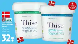 Coop 365 Thise økologisk græsk inspireret yoghurt tilbud