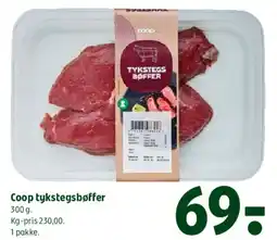 Coop 365 Coop tykstegsbøffer tilbud