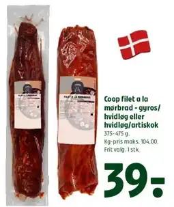 Coop 365 Coop filet a la mørbrad tilbud