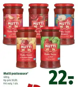 Coop 365 Mutti pastasauce tilbud