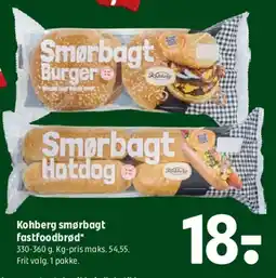 Coop 365 Kohberg smørbagt fastfoodbrød tilbud