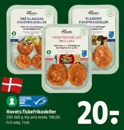 Coop 365 Havets fiskefrikadeller tilbud