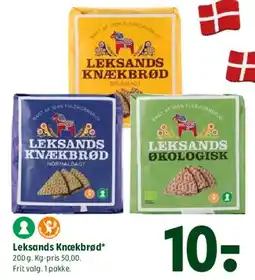 Coop 365 Leksands Knækbrød tilbud