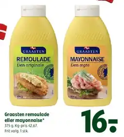 Coop 365 Graasten remoulade eller mayonnaise tilbud