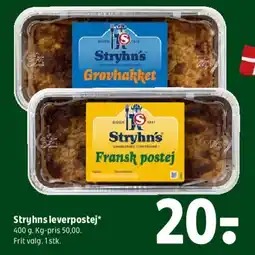 Coop 365 Stryhns leverpostej tilbud