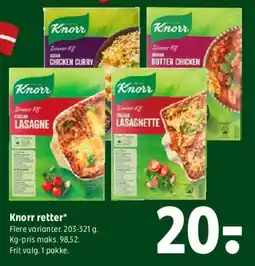 Coop 365 Knorr retter tilbud
