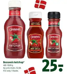 Coop 365 Beauvais ketchup tilbud