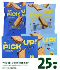 Coop 365 Pick-Up! 4-pak eller mini tilbud