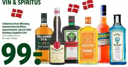 Coop 365 Tullamore Dew, Gammel Dansk, Jägermeister, Aperol eller Bombay Sapphire tilbud