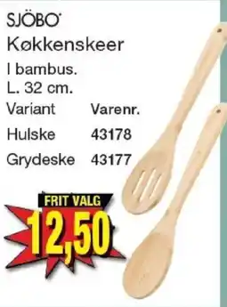Harald Nyborg Sjöbo køkkenskeer tilbud