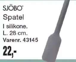Harald Nyborg Sjöbo spatel tilbud