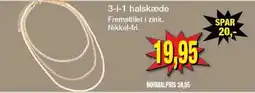 Harald Nyborg 3-i-1 halskæde tilbud