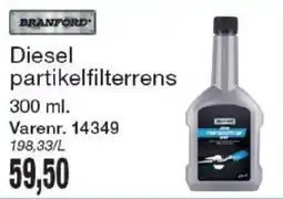 Harald Nyborg Branford diesel partikelfilterrens tilbud