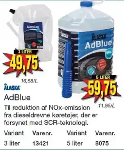 Harald Nyborg Alaska AdBlue tilbud
