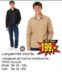 Harald Nyborg AI Langærmet skjorte tilbud