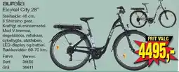 Harald Nyborg aurelia Elcykel City 28" tilbud