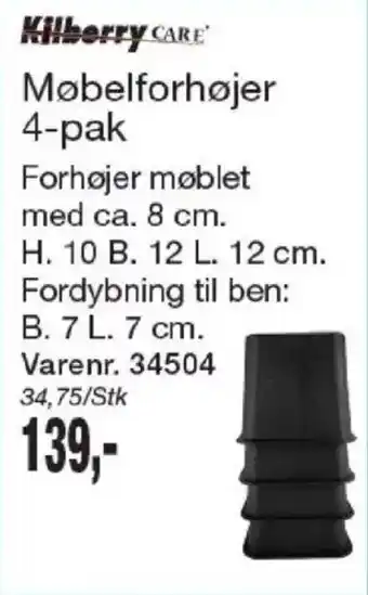 Harald Nyborg Kilberry Care Møbelforhøjer tilbud