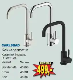 Harald Nyborg Carlsbad Køkkenarmatur tilbud