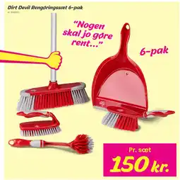 Hi five Dirt Devil Rengøringssæt tilbud