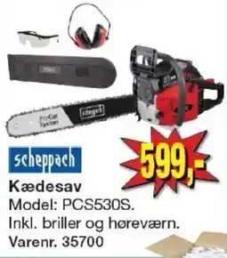 Harald Nyborg Scheppach Kædesav tilbud