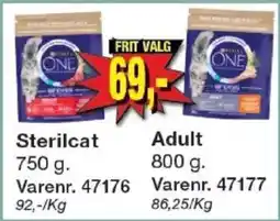 Harald Nyborg Purina One Sterilcat tilbud
