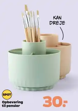 Netto Spot Opbevaring til pensler tilbud