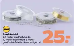 Netto Spot Smykketråd tilbud