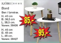 Harald Nyborg Sjöbo Home Bord tilbud